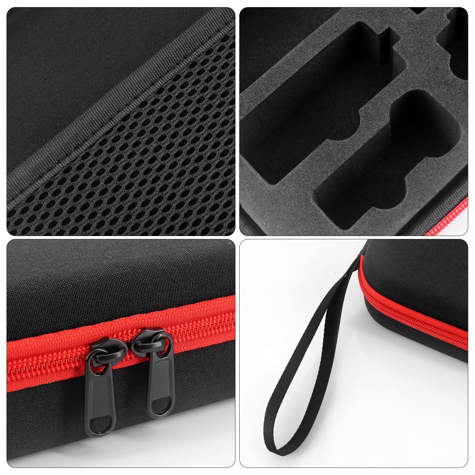Torba do Przenoszenia DJI Osmo Pocket 3 - Twarda Obudowa, Kompaktowe Etui Ochronne, Przenośne Pudełko do Przechowywania dla Creator Combo i Akcesoriów, Czarny Organizer