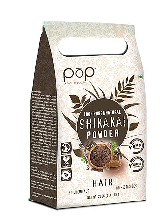 Potions of Paradise Shikakai Powder For Hair Growth And Conditioning 200 Grams