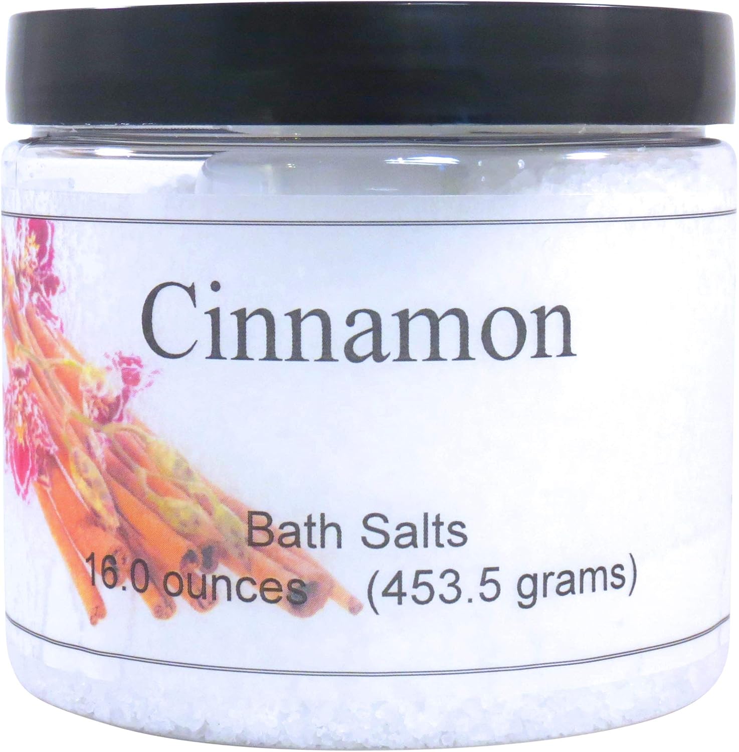 Cinnamon Bath Salts by Eclectic Lady, 16 ounces Bath