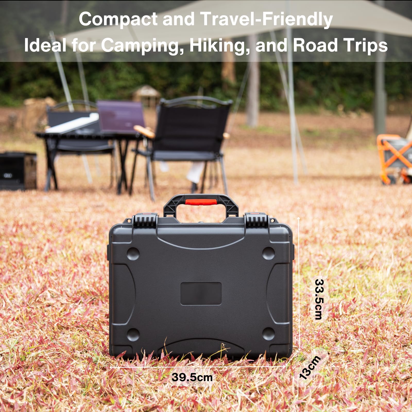Valigia Impermeabile IP67 per Starlink Mini, Custodia Rigida con Chiusura di Sicurezza a Doppio Scatto (Red Plate), Protezione Totale Antiurto e Tenuta Stagna per Outdoor