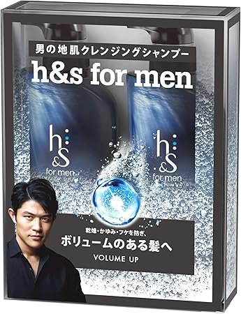 Amazon H S For Men エイチアンドエスフォーメン ボリュームアップ ポンプ シャンプー 370ml コンディショナー 370g 370g H S シャンプー コンディショナーセット 通販