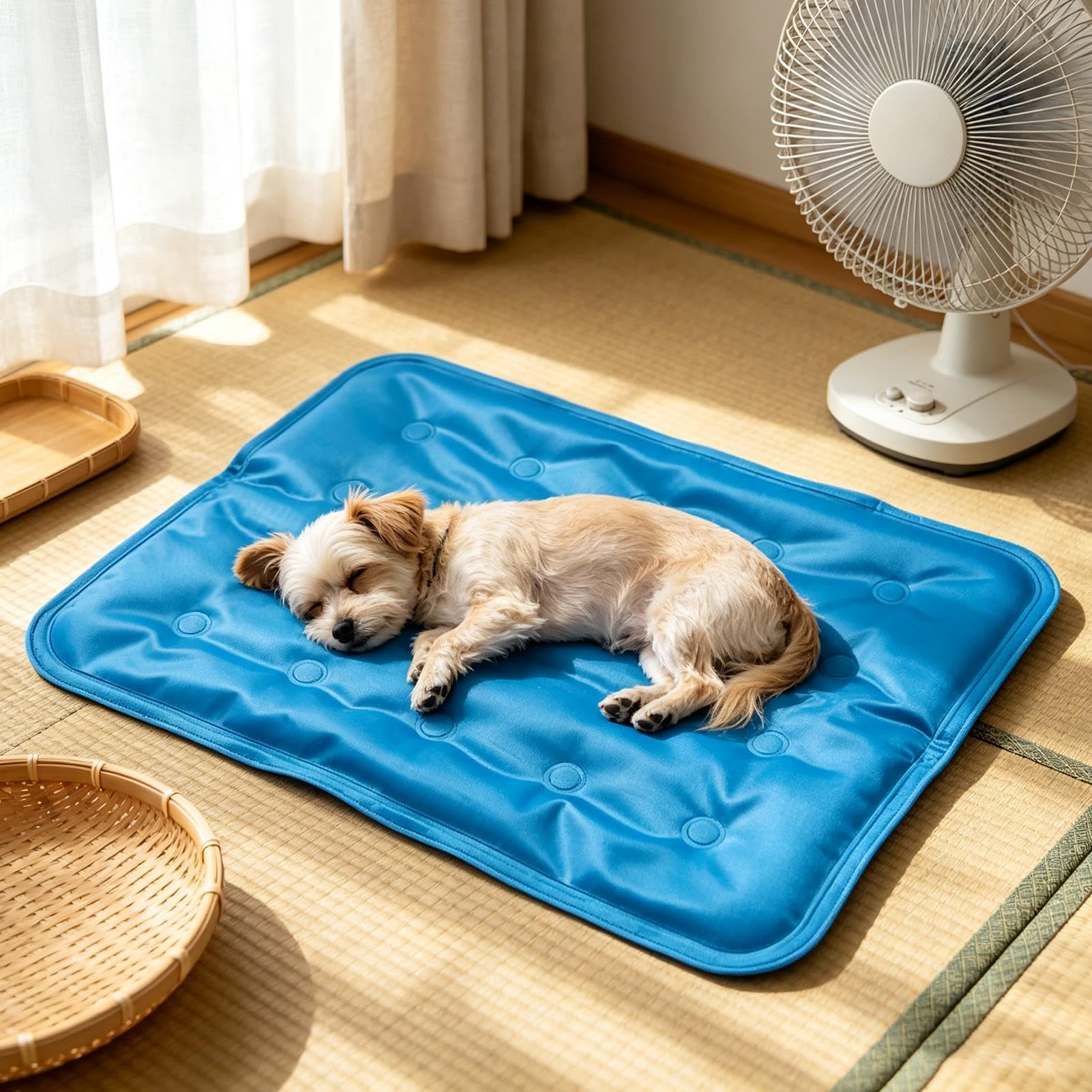 Tappetino Rinfrescante Cani Ispessito Portatile Traspirante Pieghevole