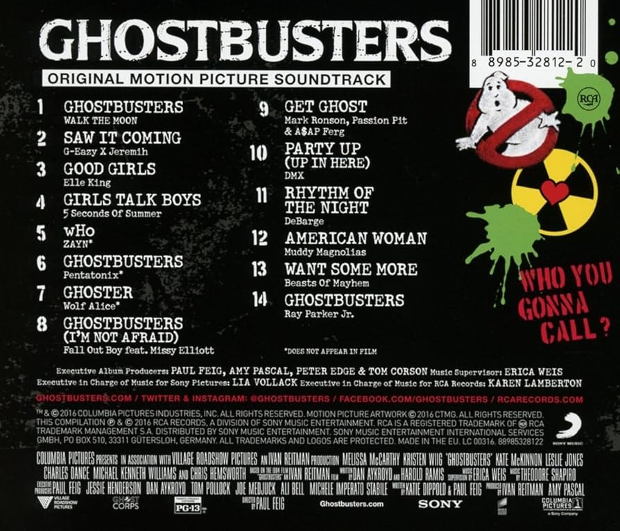 ゴーストバスターズプライスレスコレクション サウンドトラック 輸入盤 CD ゴーストバスターズプライスレスコレクション サウンドトラック