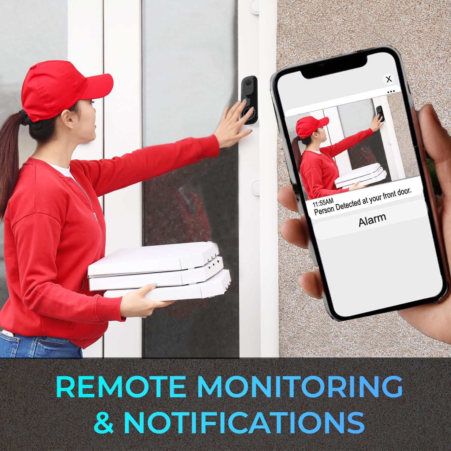 Giración Cibernéticaview 3000 Unidad de timbre inalámbrico