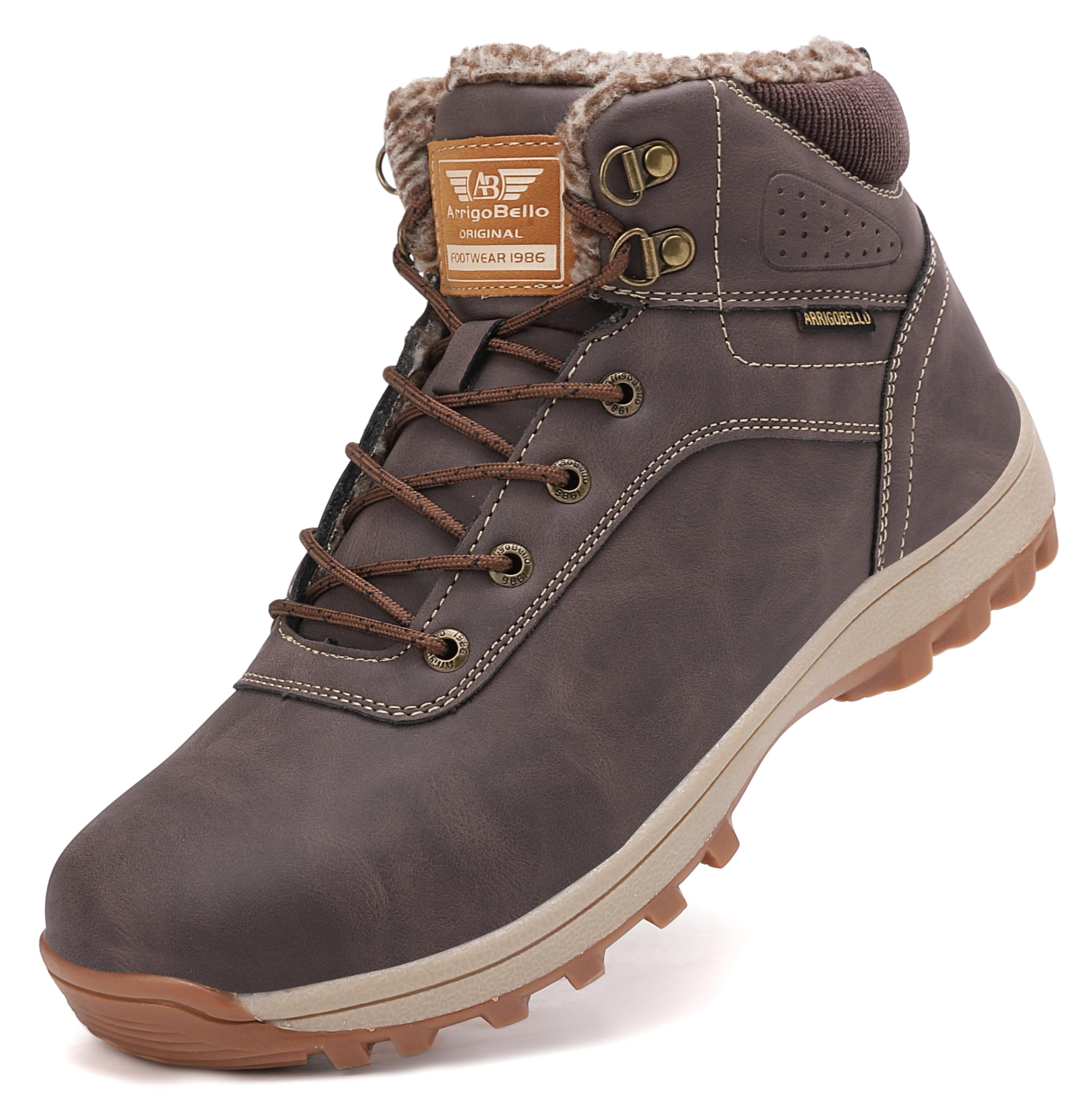 ARRIGO BELLO Botas Mujer Hombre Nieve Invierno Zapatos Forradas Botines