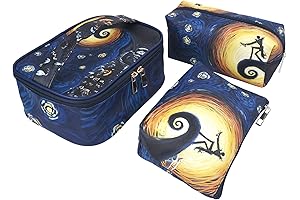 Captivating Nightmare Before Christmas Makeup Bag Set