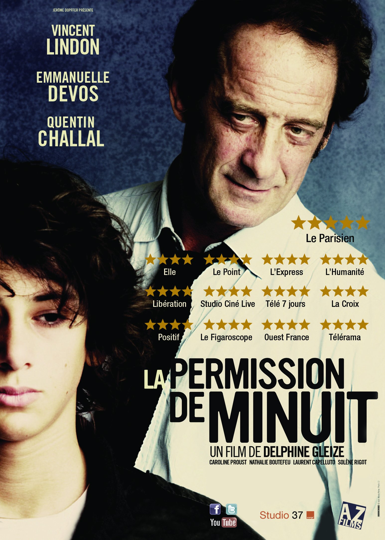 La permission de minuit (Bilingual) [DVD]