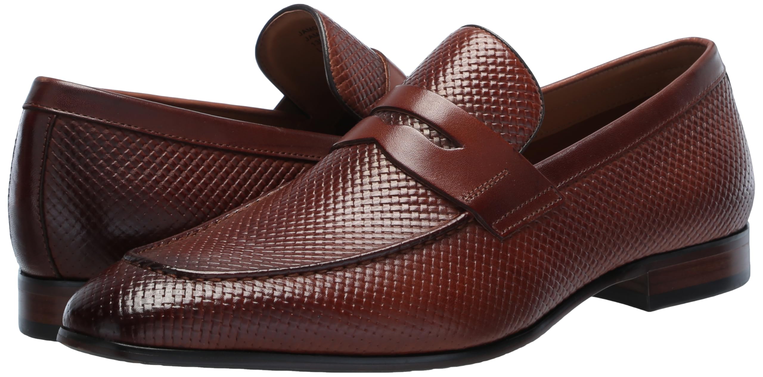 Steve Madden Jamone, Mocassino Uomo, Marrone Chiaro Goffrato, 40 EU