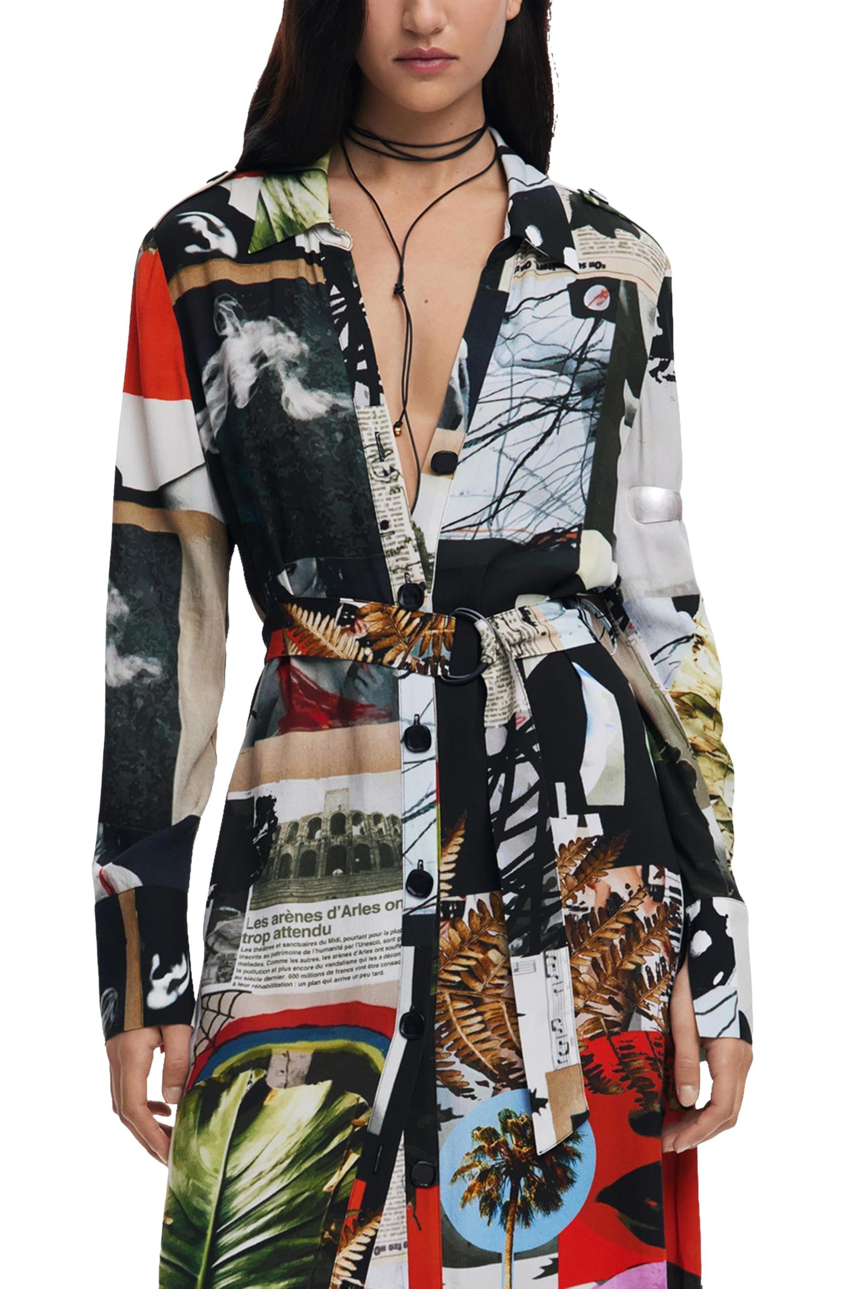 Desigual Collage Dress Designed by Mr. Christian Lacroix 25SWVW45