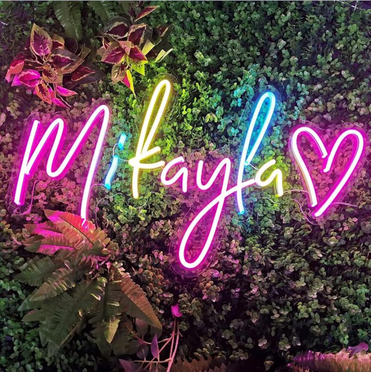 Custom Name Neon Sign Personalized, Custom Text LED Neon Light for Sports Room, Game Day, Football Theme, Man Cave, Home Bar Wall Decor - Image 5