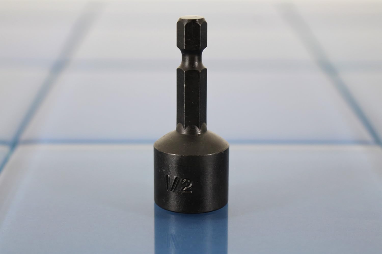 TEMO 10p 1/2" Magnetic Nutsetter Nut Driver 1/4" Shank, Impact S2 Steel image 4