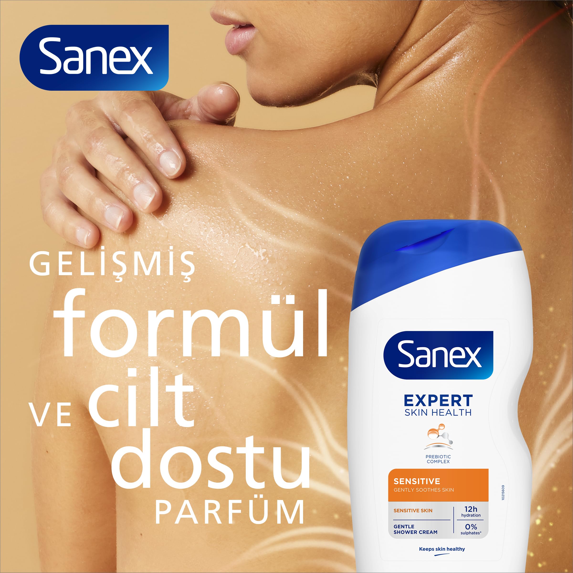 SANEX Expert Sensitive Hassas Ciltler için 400 ml Duş Jeli 2li paket