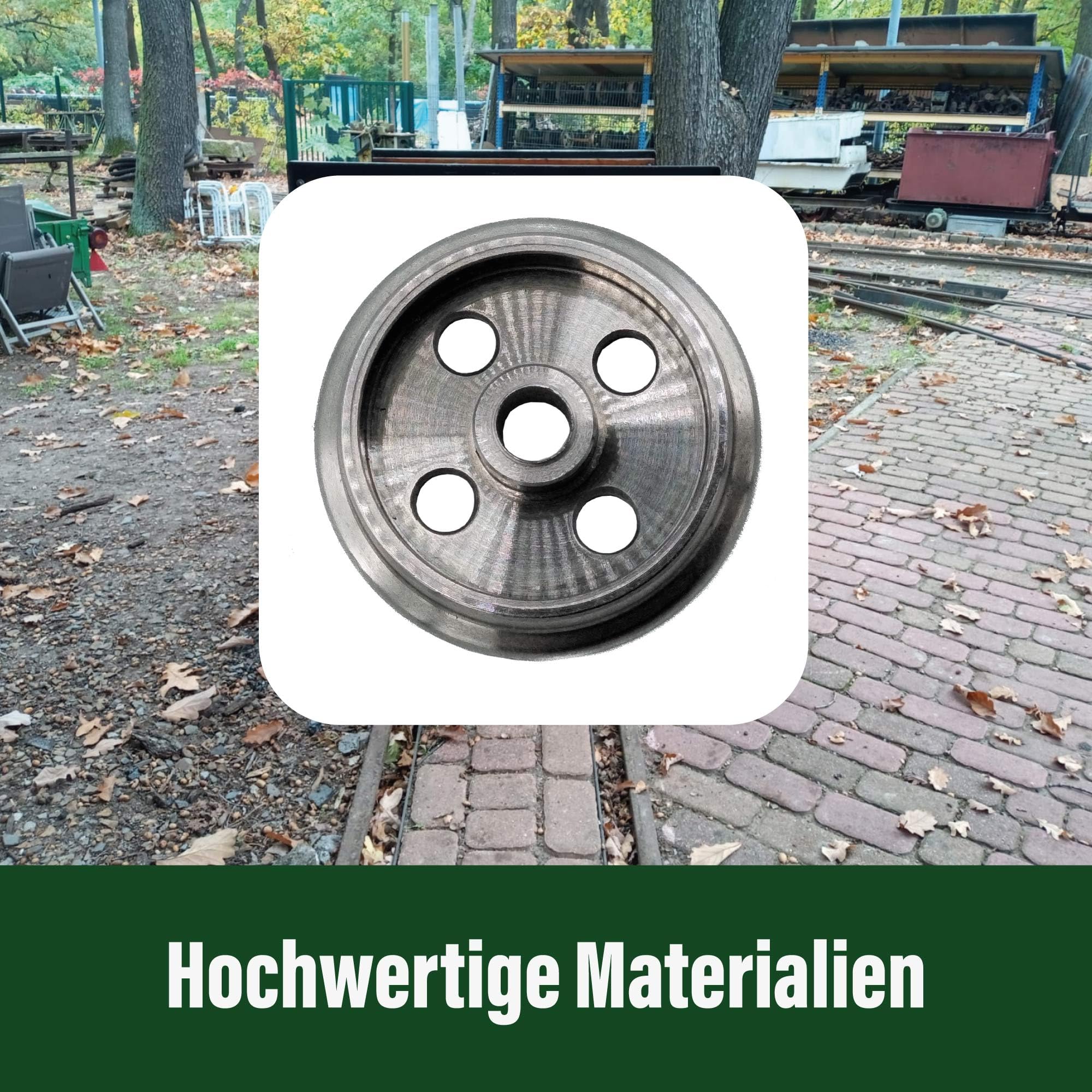 Kipplore mit Bremserbühne mintgrün - Grubenhunt Feldbahnwagen - Selbstbauwagen/Bausatzwagen - Gartenbahn Spur G