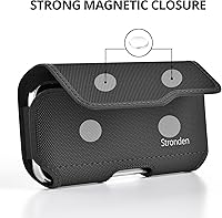 Vista 3 de Funda con cierre magnético Stronden para iPhone 17 Pro Max, 16 Pro Max, 16 Plus, 15 Plus, 15 Pro Max, 14 Plus, 14 Pro Max, iPhone 13 Pro Max, 12 Pro