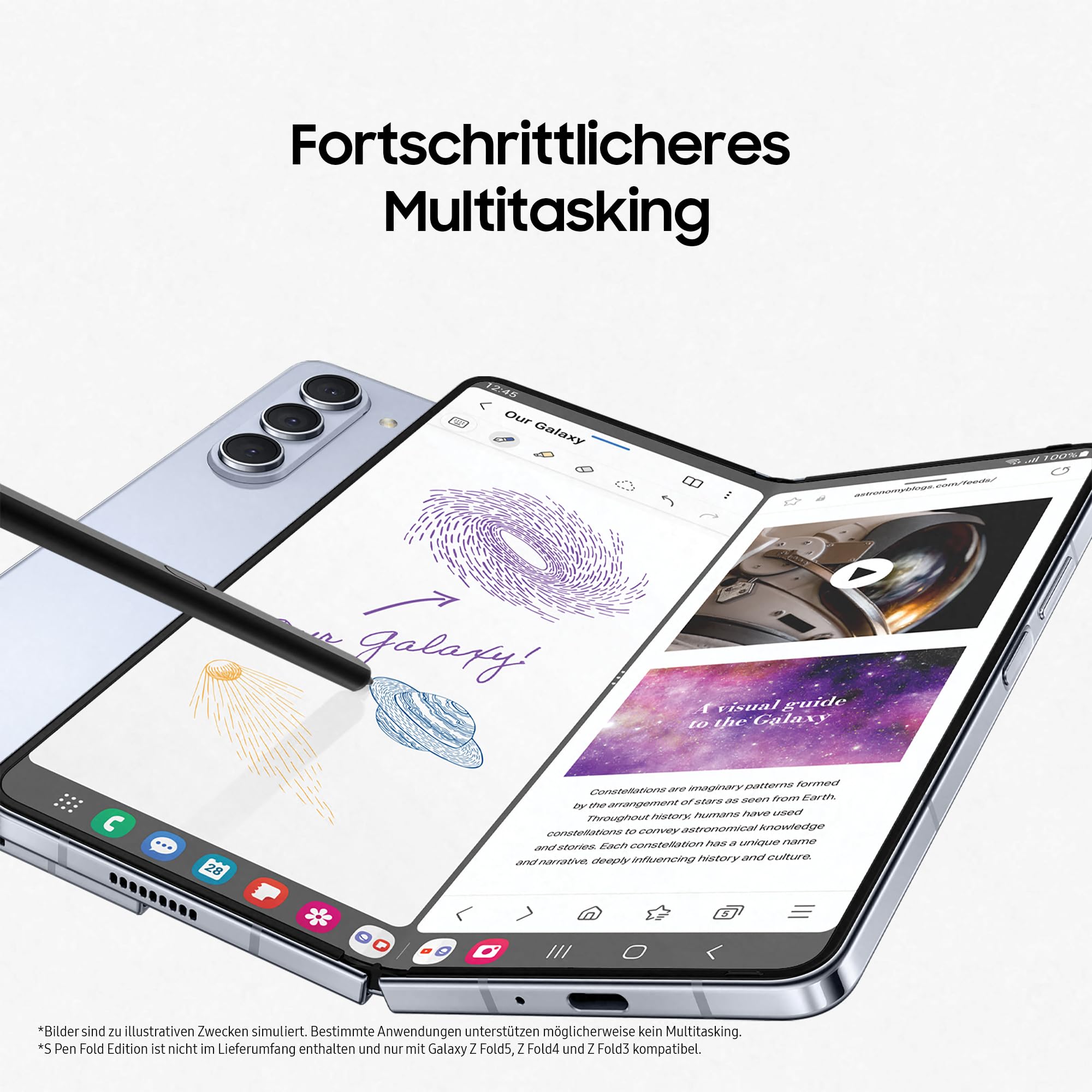Samsung Galaxy Z Fold5 Faltbares AI-Android-Smartphone ohne Vertrag 256 G – Bild 11