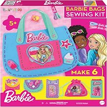 Barbie Sew Your Own Minibag Kit for Kids Ages 6-12 - 6 Felt Bag Projects