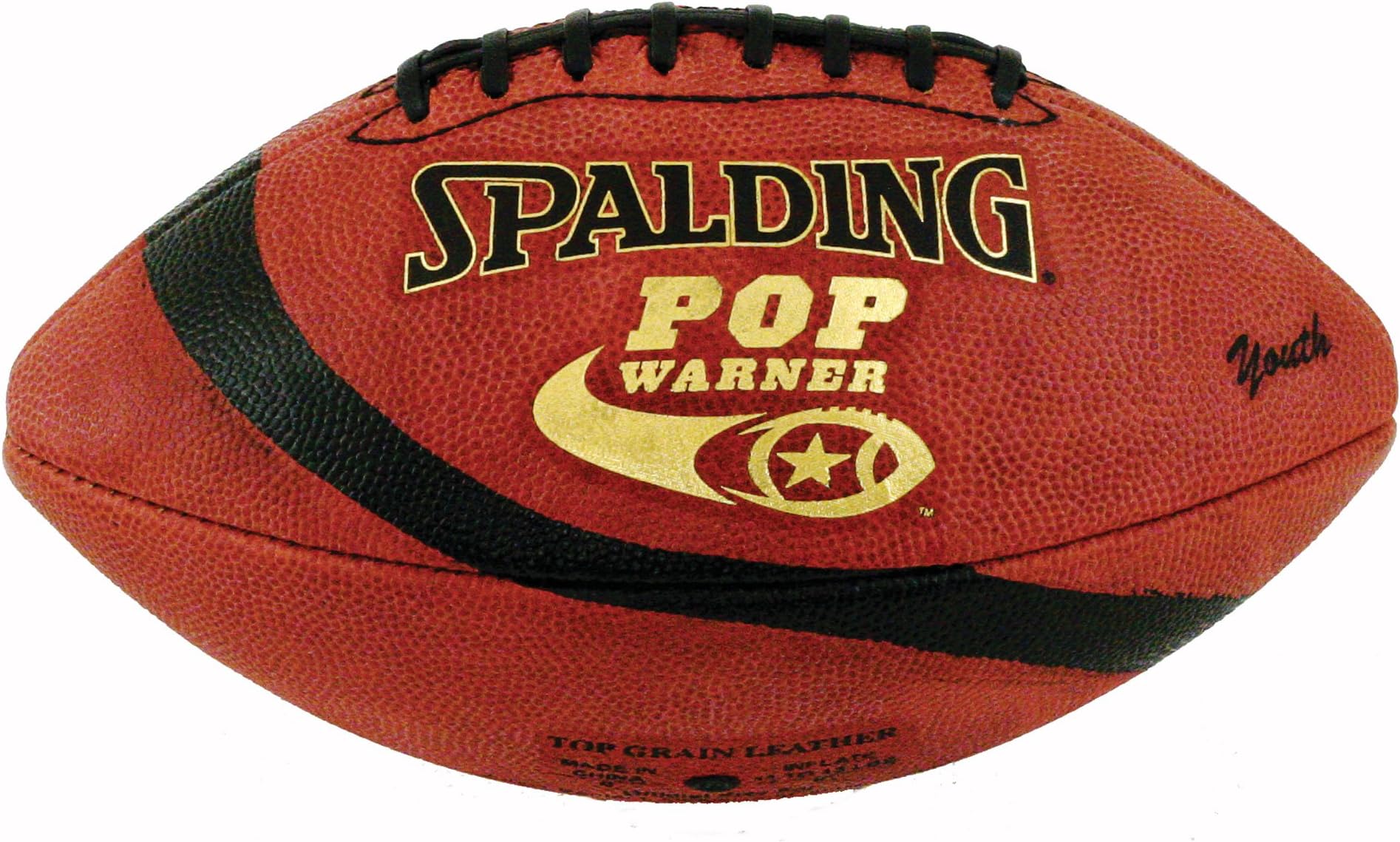 Spalding Pop Warner Leather Football