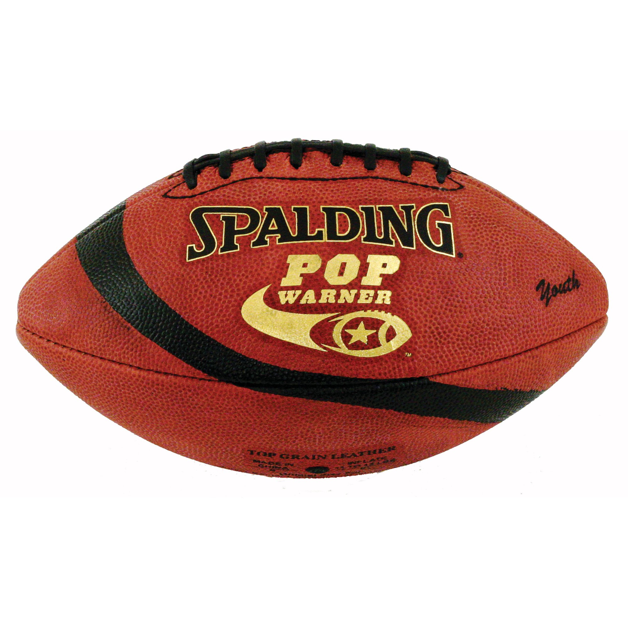 Spalding Pop Warner Leather Football