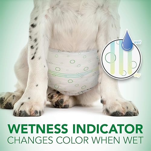 Miniatura 5 de Vet's Best VetS Best Comfort Fit Disposable Male Dog Diapers  Absorbent Male Wraps with Leak Proof Fit  Small, 30Count