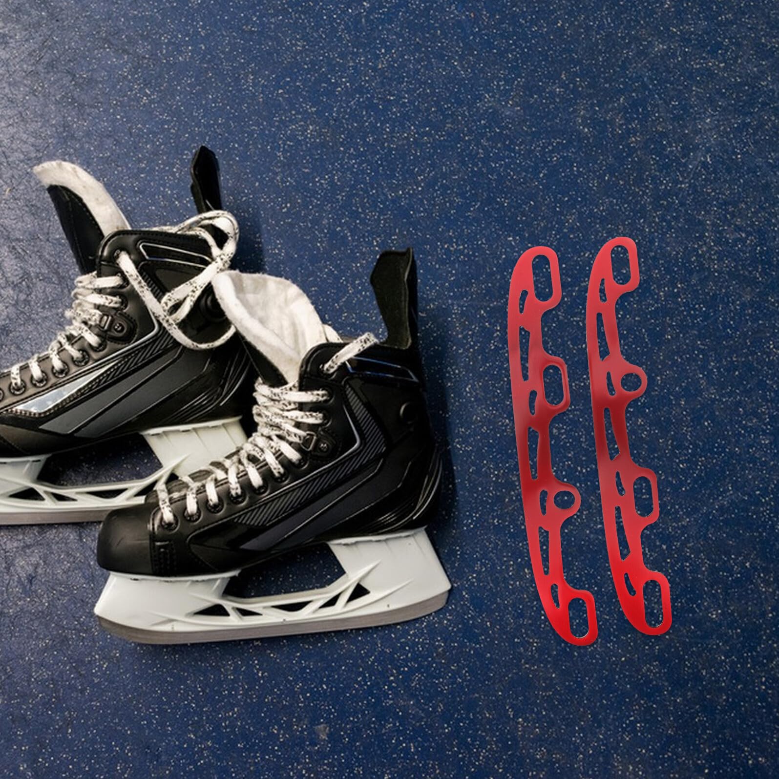 Cuchillas de Patinaje sobre Hielo Acero Inoxidable 290 Mm para Patines Hockey Talla Grande Kit de Reemplazo para Patines de Hockey sobre Hielo Accesorios Deportivos