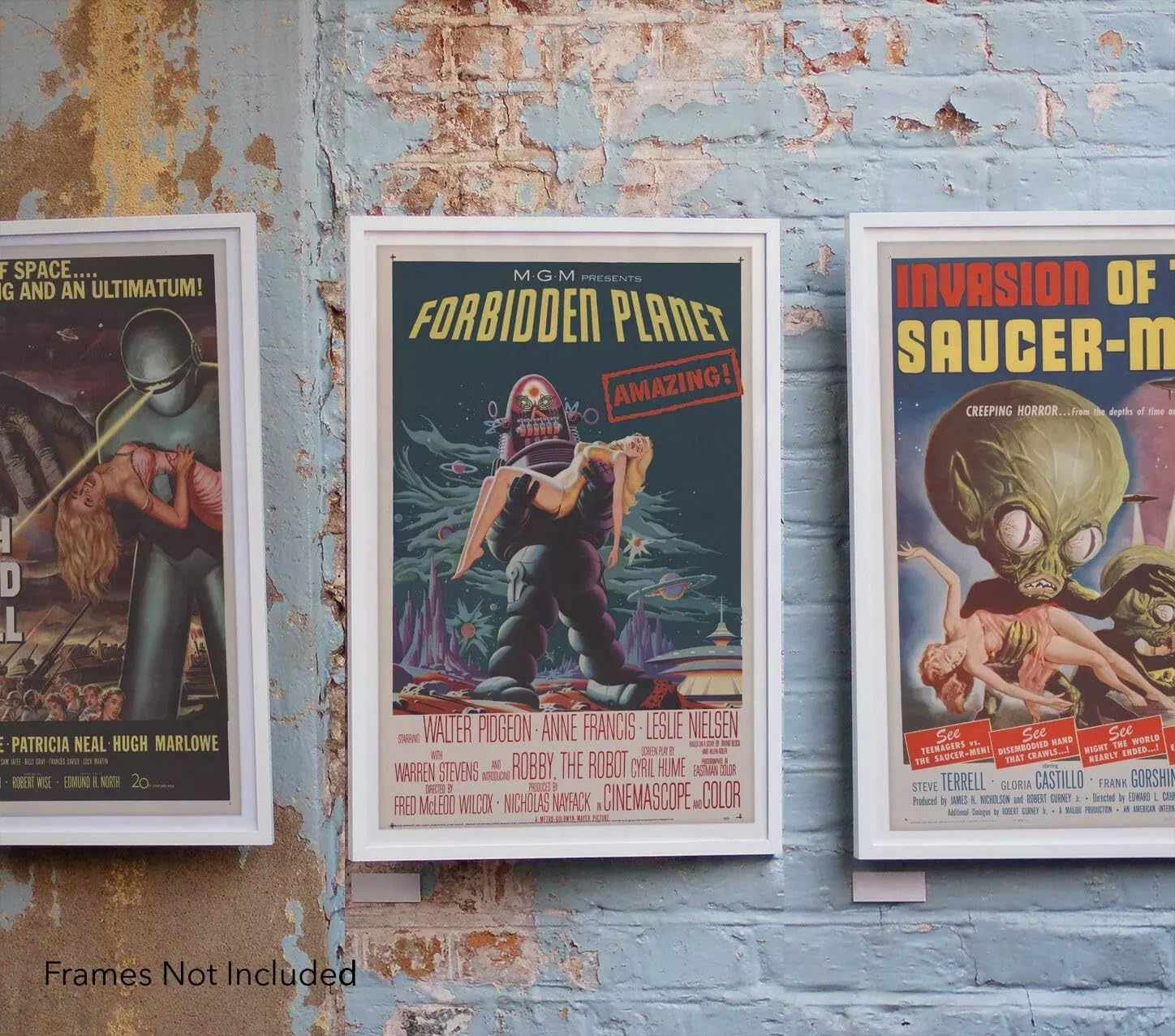 Amazon.com: Set of Five Science Fiction Movie Ads c. 1950