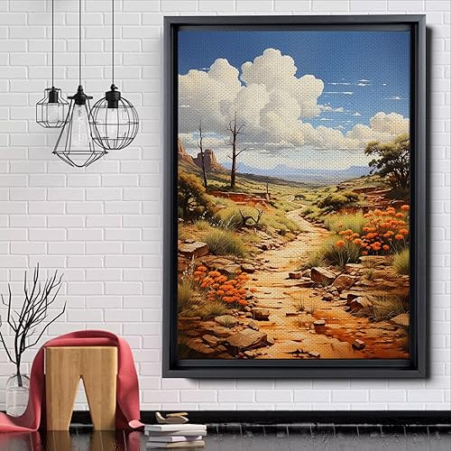 Miniatura 5 de Desert at Dusk Nature print Warm Earth Tones and Pastel Skies Art Print Sunset Desert Artwork Comforting Southwestern Home Decor