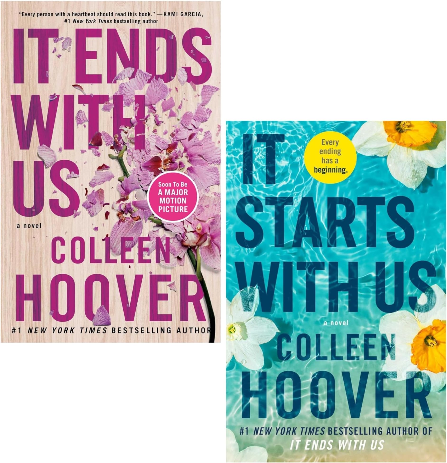 The Colleen Hoover Bestselling 2 Book Collection - It Ends with Us and It Starts with Us