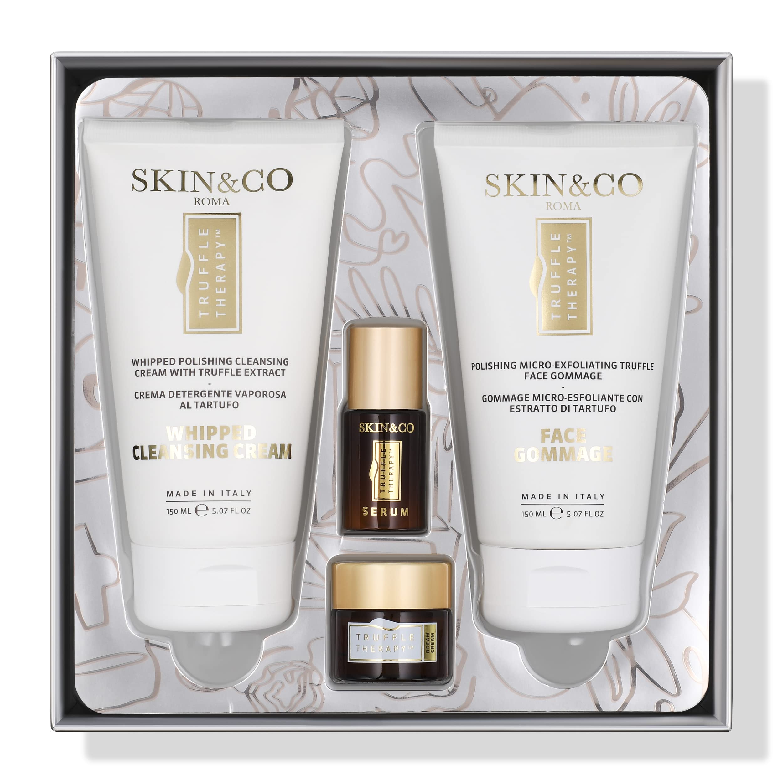 SKIN&CO Roma Truffle Whipped Cleansing Cream & Face Gommage Duo