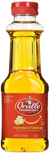 Orville Redenbacher's Butter Flavored Popping Oil, 16 Oz., (Pack of 2)