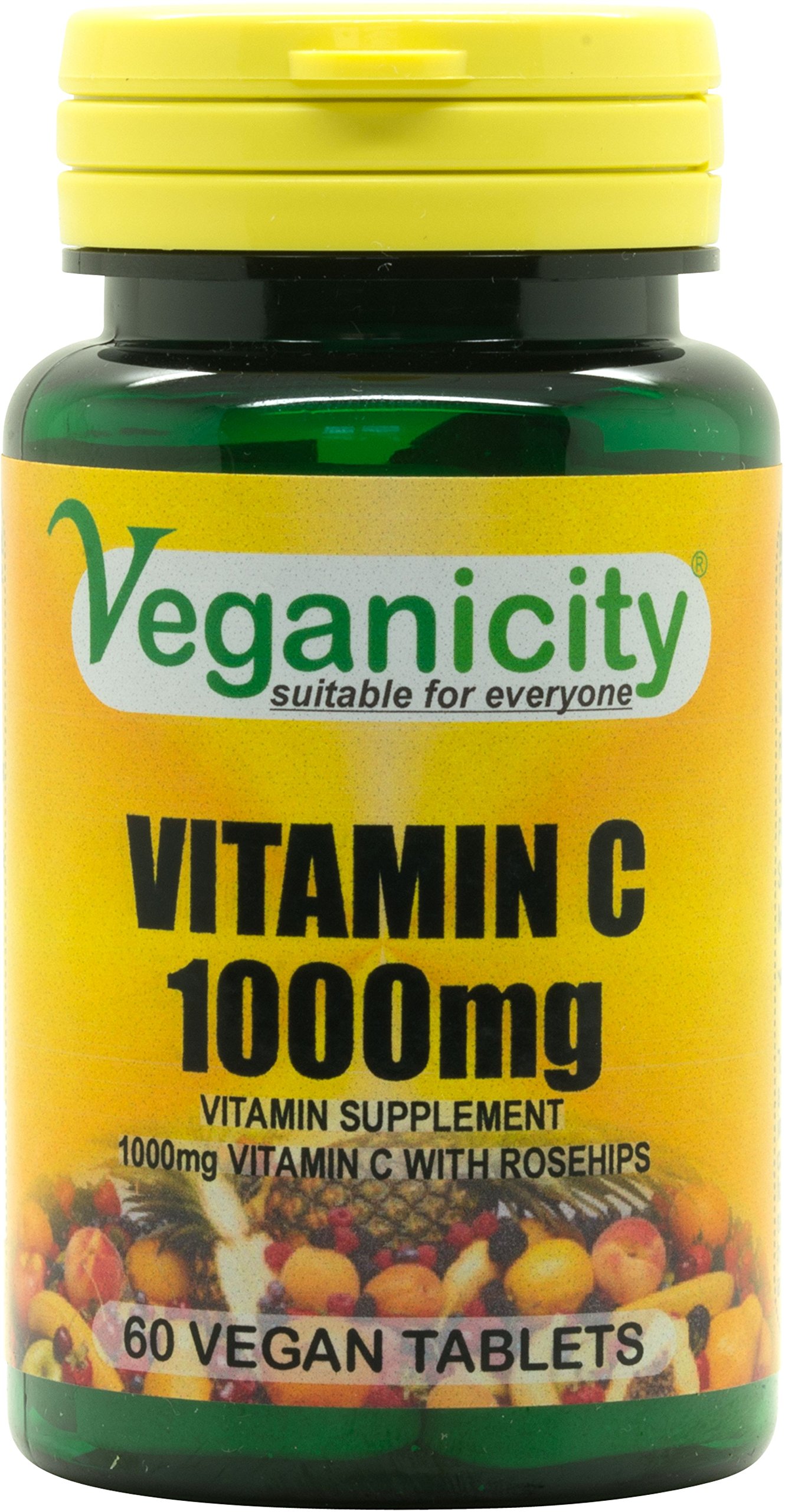 Veganicity Vitamin C 1000Mg: Antioxidant Vitamin C Supplement: 60 Tablets...