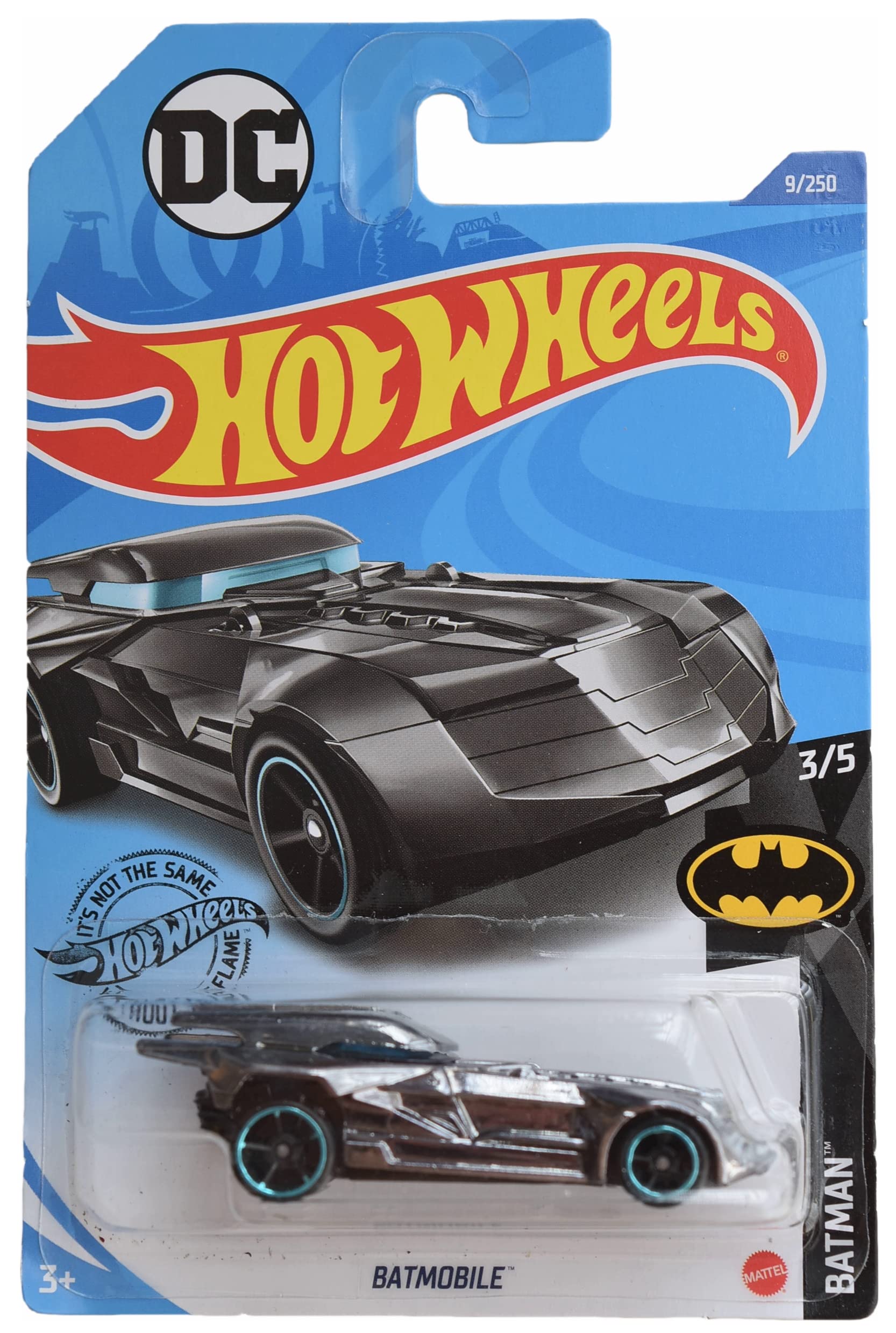 Hot Wheels Batmobile - Silver 9/250
