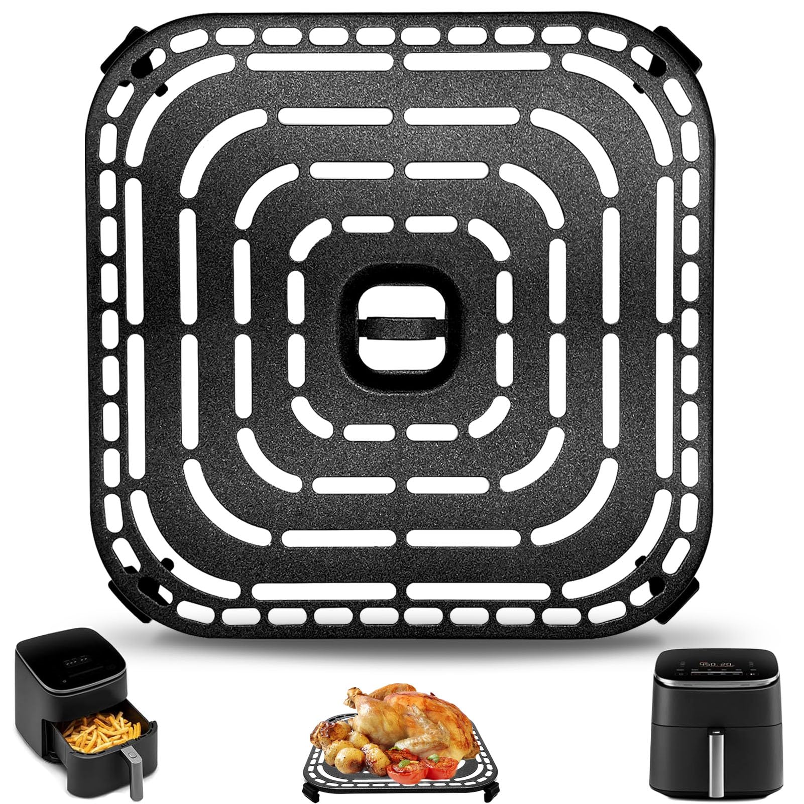 21,6 cm 8,5 Inch Friteuse Vervanging Grill Pan Niet Stick