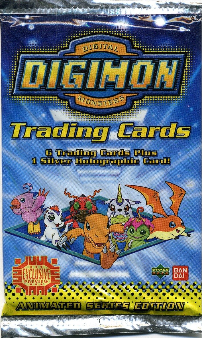 digimon animated series cards Digimon TCG: Animated Series Edition Booster Box