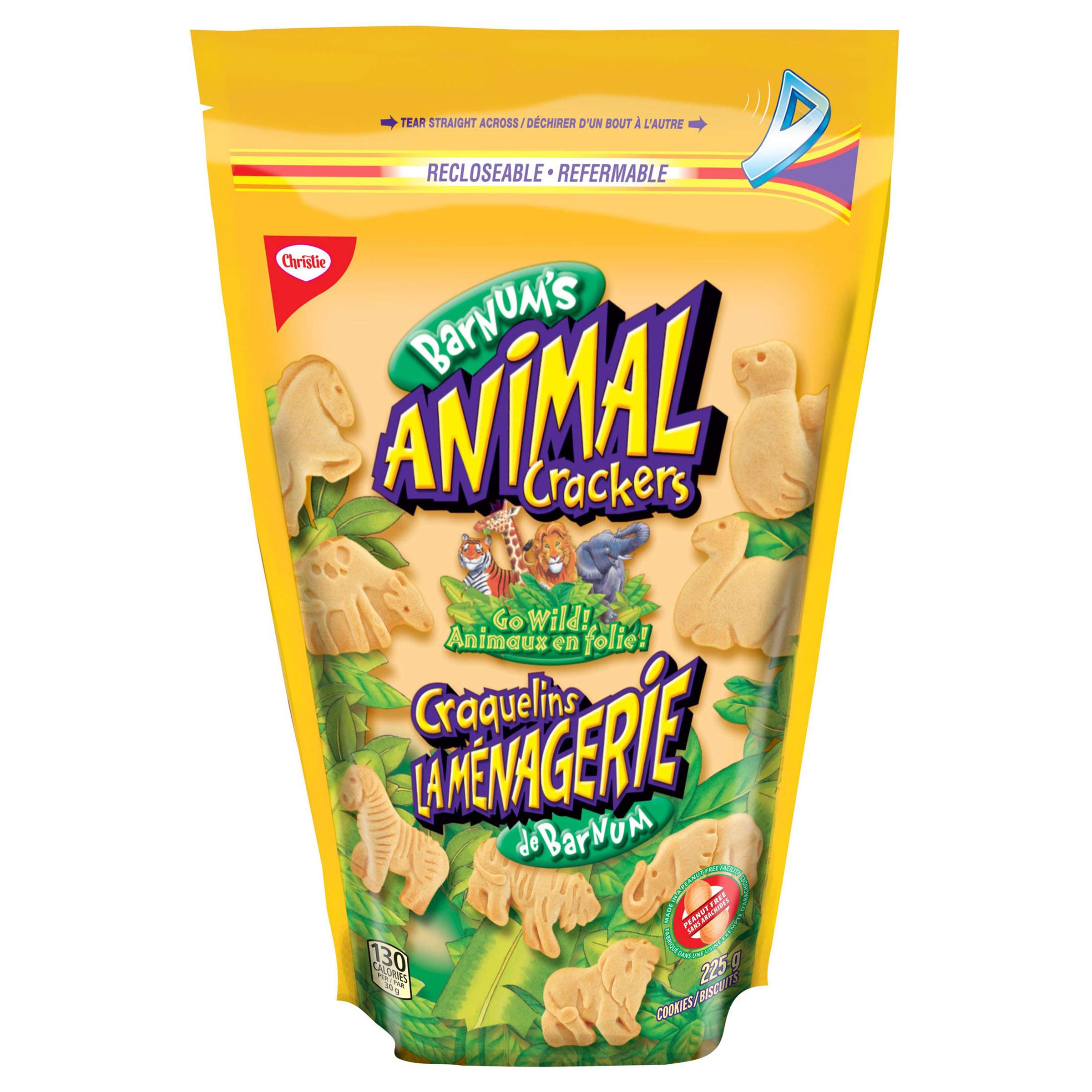 Christie Barnum Animal Crackers, 225g