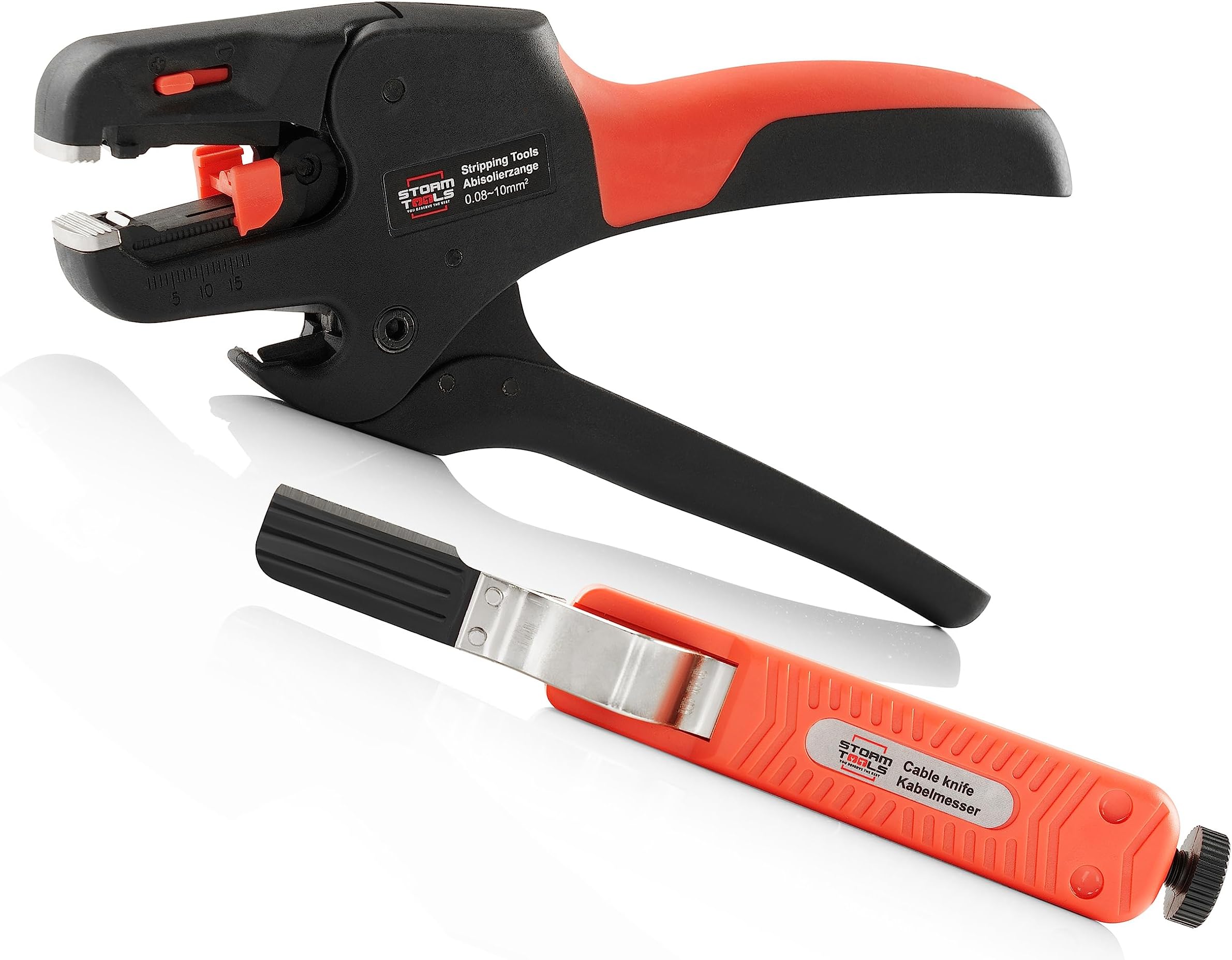 STORMTOOLS Automatische Abisolierzange und Kabelmesser im praktischen ...