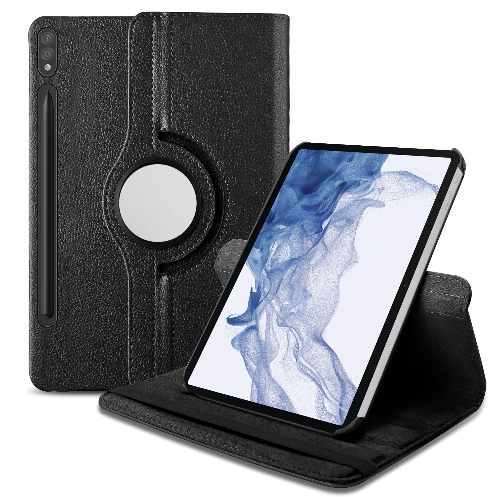 TGK Rotating Cover for Samsung Galaxy Tab S8 11 Inch SM-X700 SM-X706 Black 360 Degree Leather Flip Case (B09SV5LVZD) Amazon Price History, Amazon Price Tracker