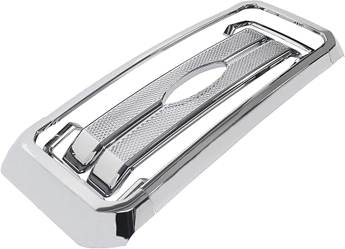 Front Mesh Grille Covers Compatible with 2011-2016 F250 F350 Super Duty Chrome Grill Covers (This item is NOT a grille replacement) 8PCS