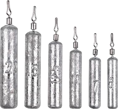 Drop Fishing Weights Sinkers, Fishing Drop Rigs Saltwater Surf Fishing Weights Walleye Catfish Weights Fishing Sinkers and Weights Assortment