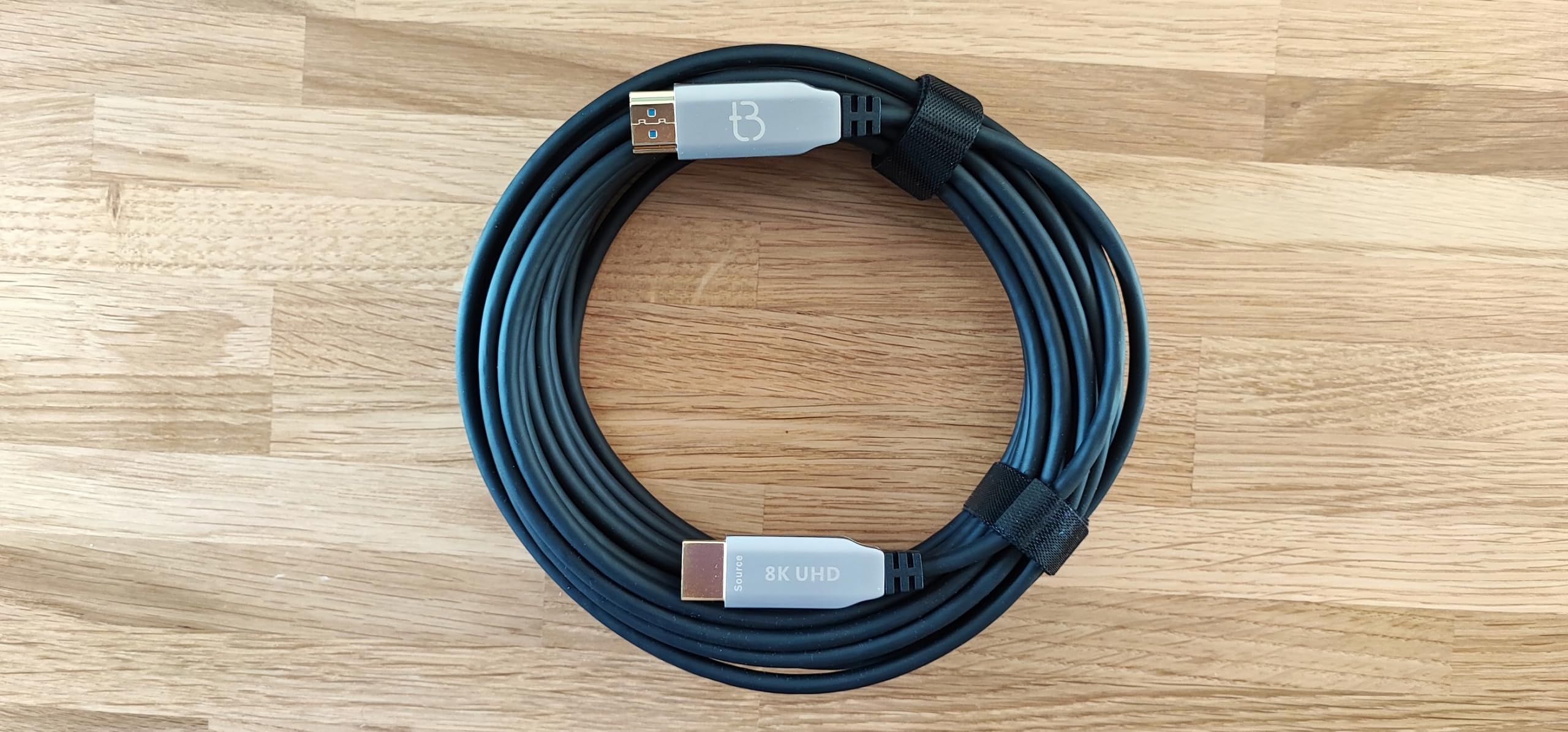Cavo ottico 8K HDMI Fibre 10M HDMI 2.1 48Gbps 8K @ 60Hz 4K @ 120Hz Dynamic HDR/eARC/HDCP 2.2/3D Slim flessibile per HDTV/Projector/Home Cinema/TV Box/Gaming Box