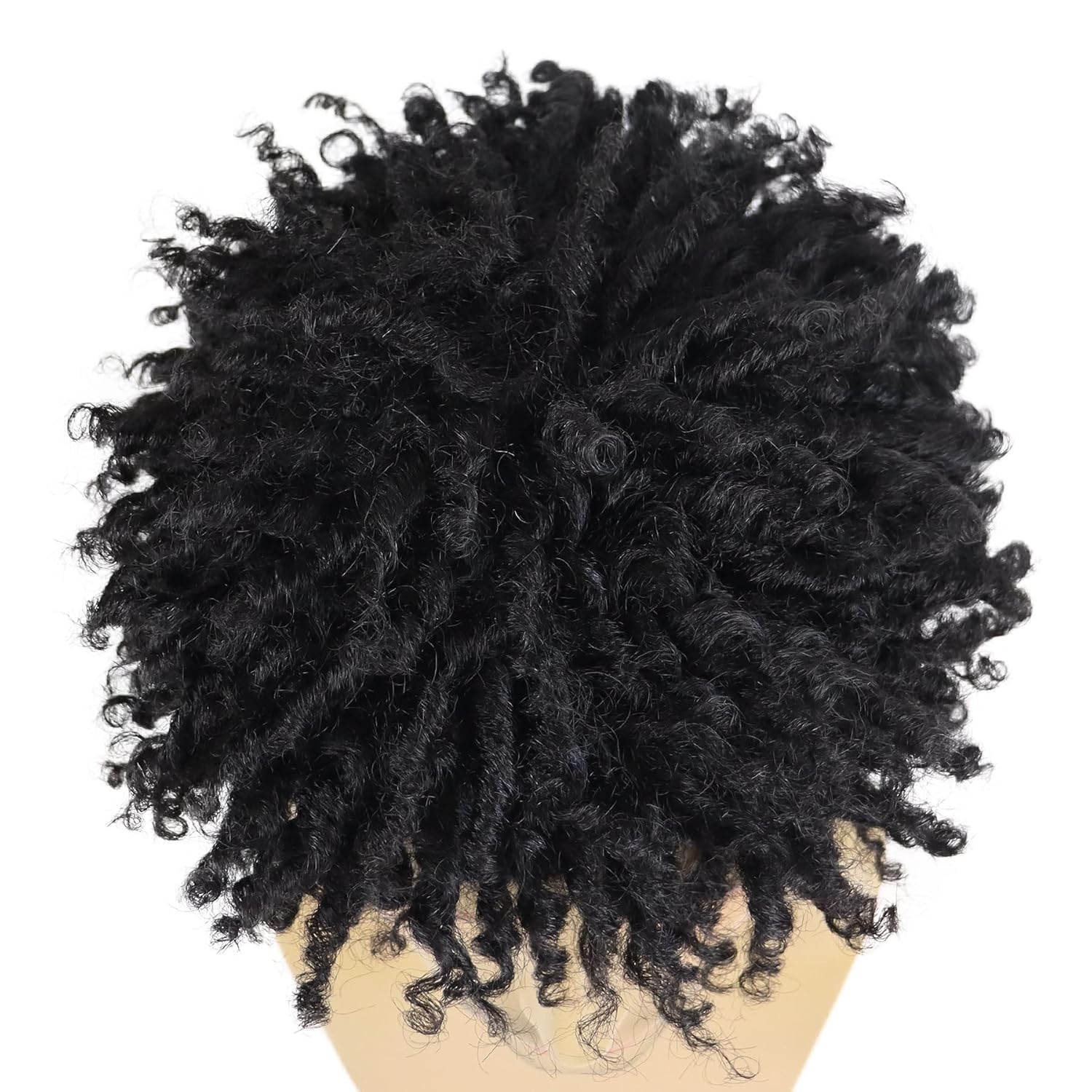 Black GNIMEGIL Black Dreadlock Wig Male Short Braided Wigs Fake Dreads Men Guys Natural Afro Synthetic Hair Braids Short Braid Wig - Faux Locs Boy Wigs Casual