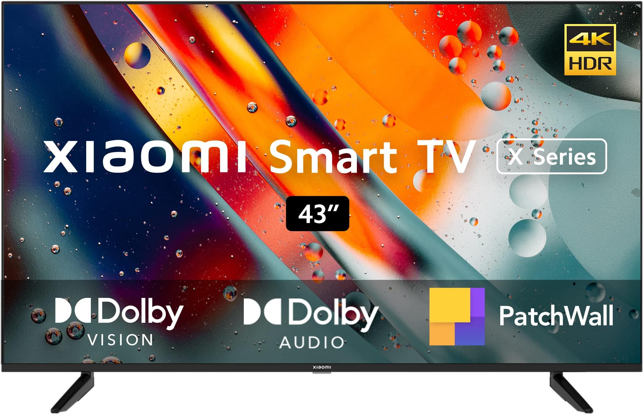 Xiaomi 108 cm (43 inches) X Series 4K Ultra HD Smart Android LED TV L43M7-A2IN (Black)