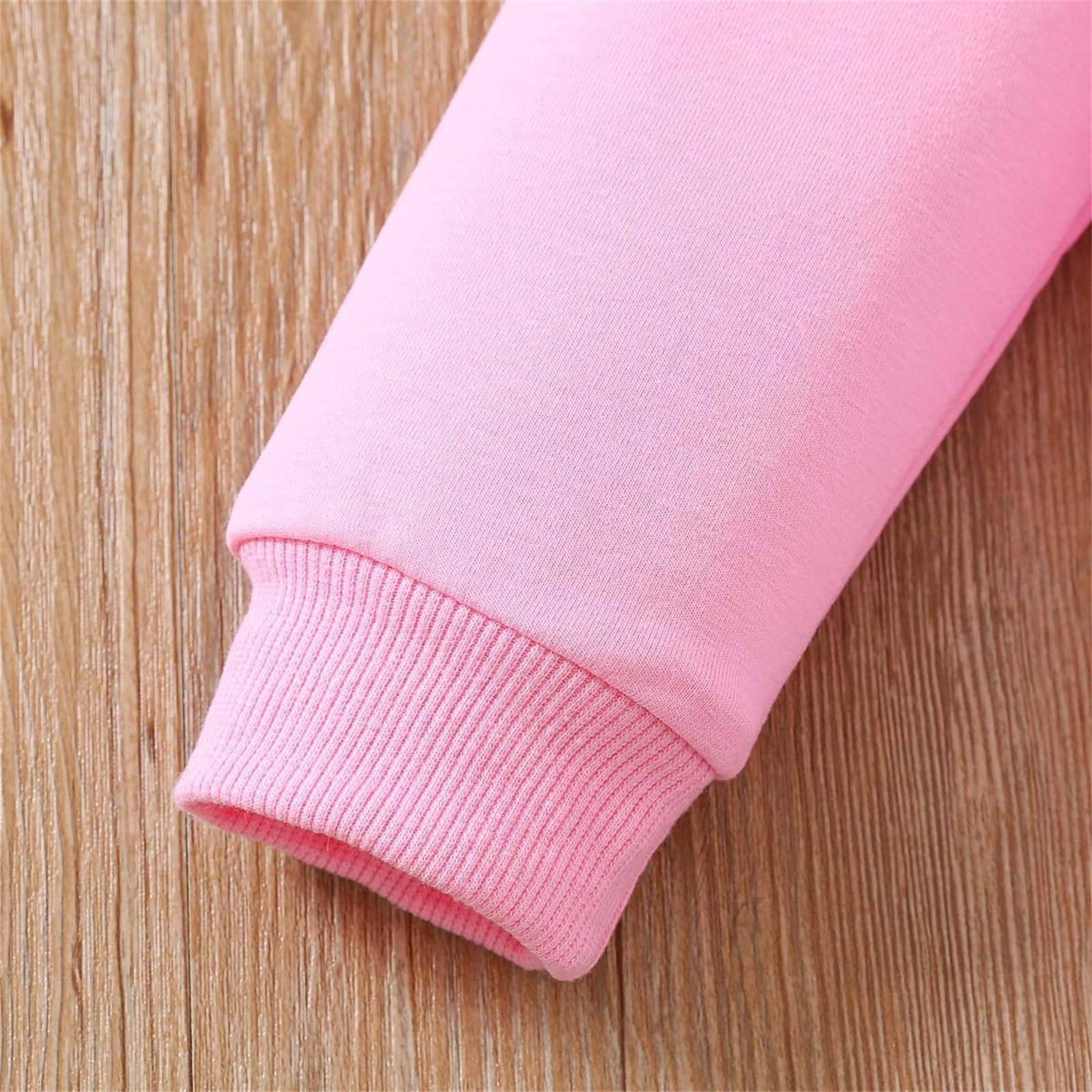 Pantaloni da jogging per bambine, tuta sportiva con felpa | Set di abbigliamento a maniche lunghe, tuta da jogging in due pezzi, tuta sportiva