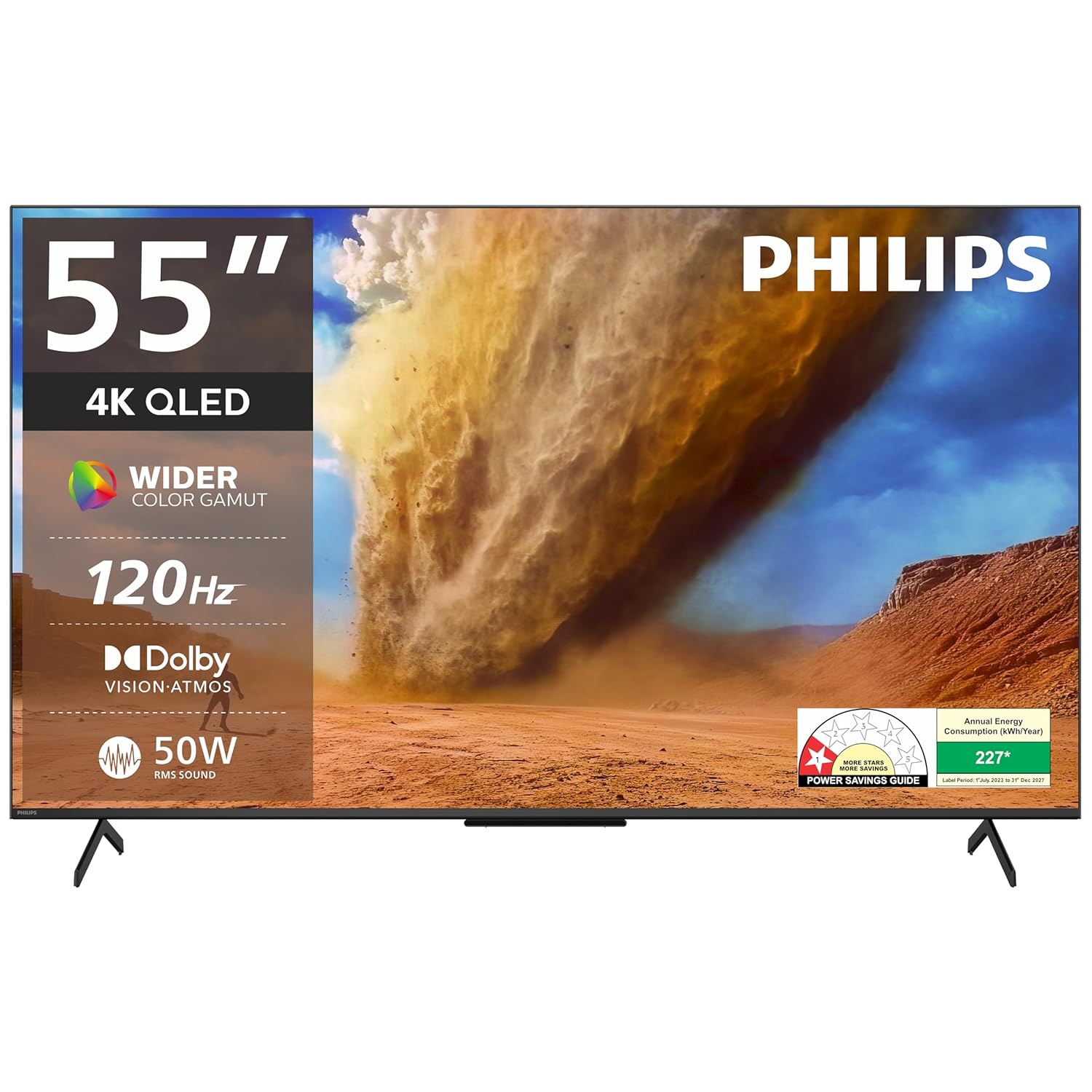 New-year sale Philips 139 cm (55 inches) 8300 Collection 4K Extremely HD Good QLE… New-year sale Philips 139 cm (55 inches) 8300 Collection 4K Extremely HD Good QLE…