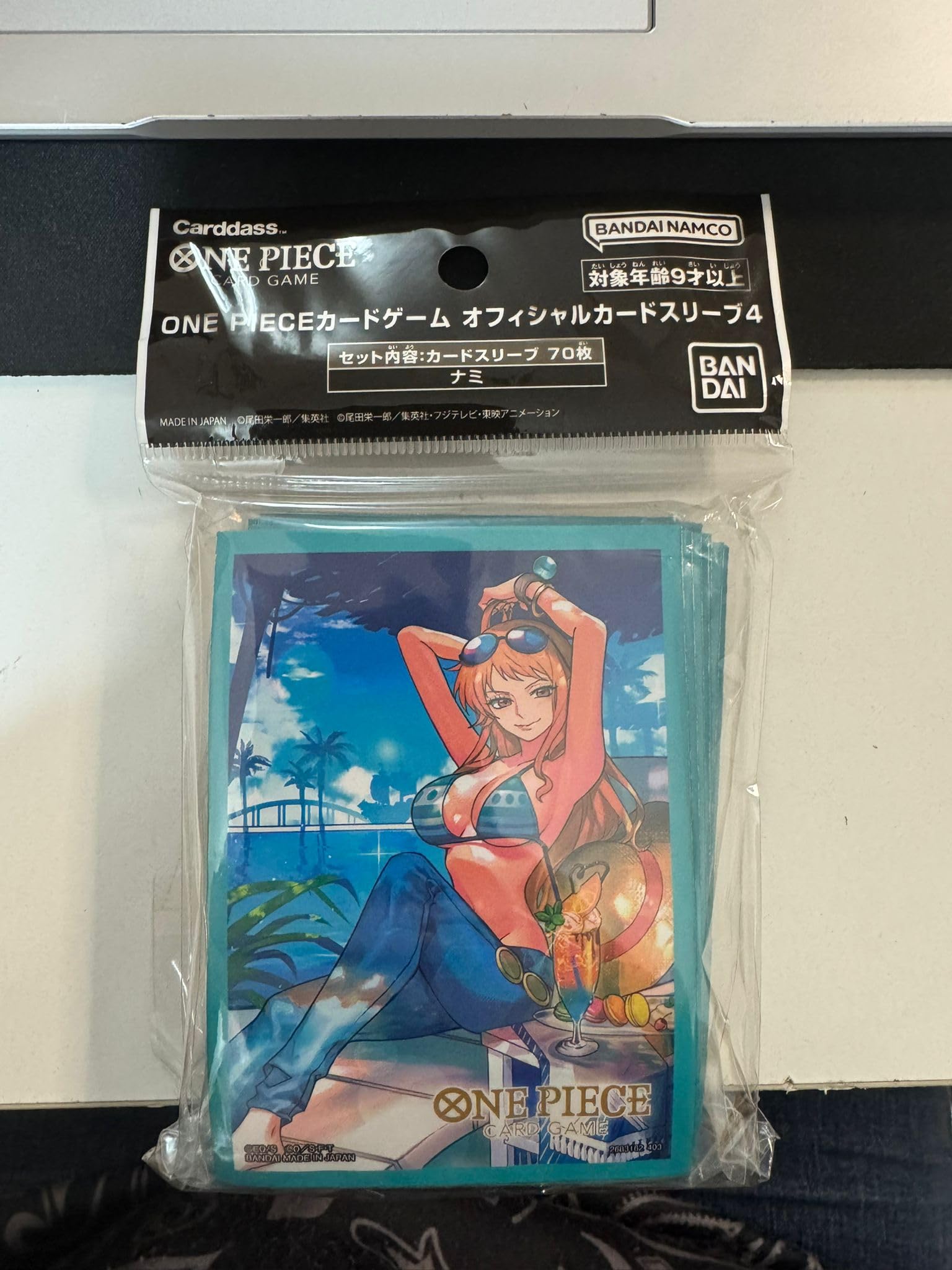 One Piece Trading Card Game Assortment 4 Nami Card Sleeves [70