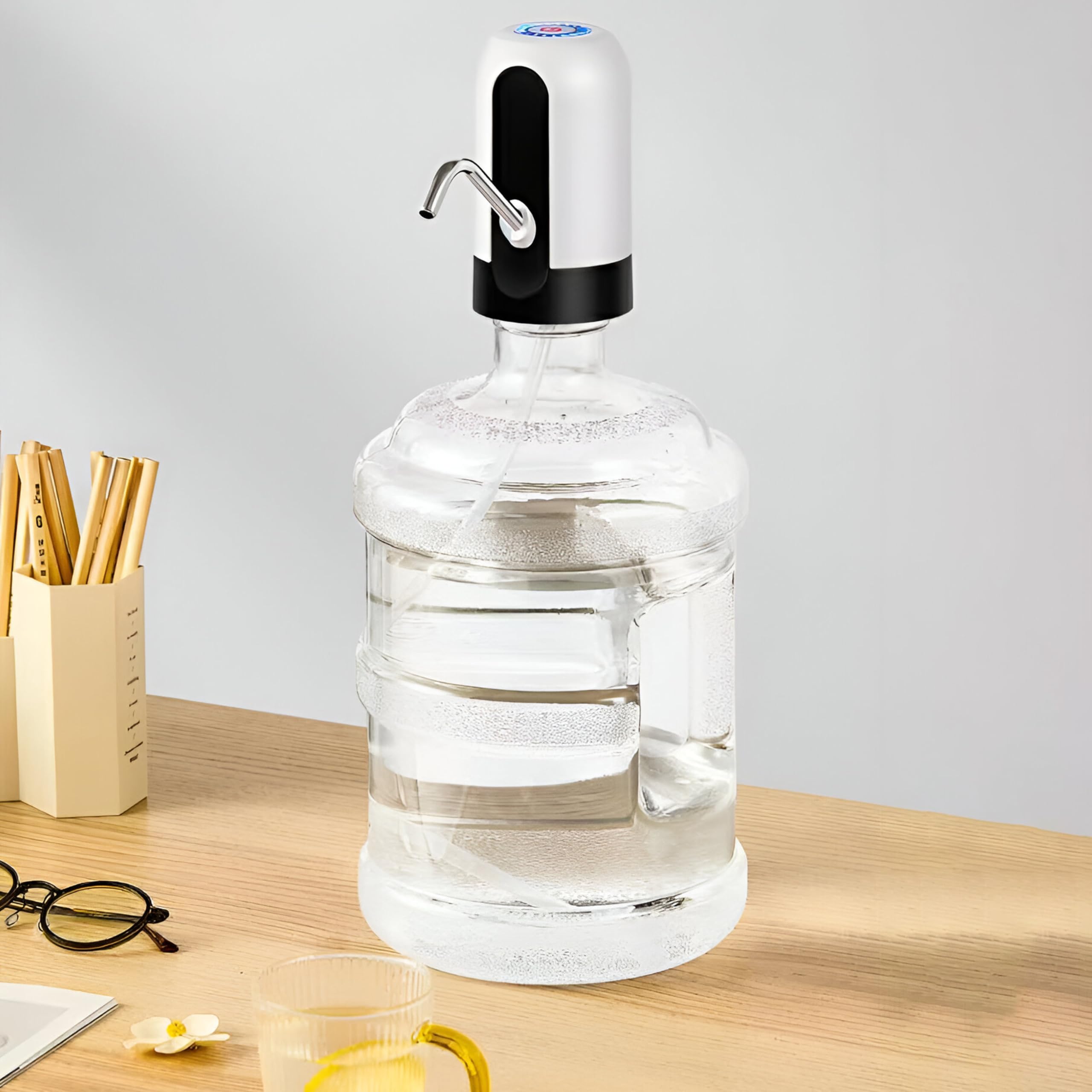 Pompa Elettrica Per Bottiglie D'Acqua Retoo - Distributore Automatico USB Ricaricabile Per Casa E Ufficio - Foto 4