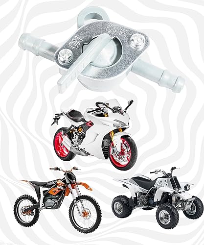 Miniatura 6 de RACOONA Válvula de cierre de combustible, válvula de cierre de gasolina en línea, accesorios de automóvil, válvula de grifo de tanque de combustible