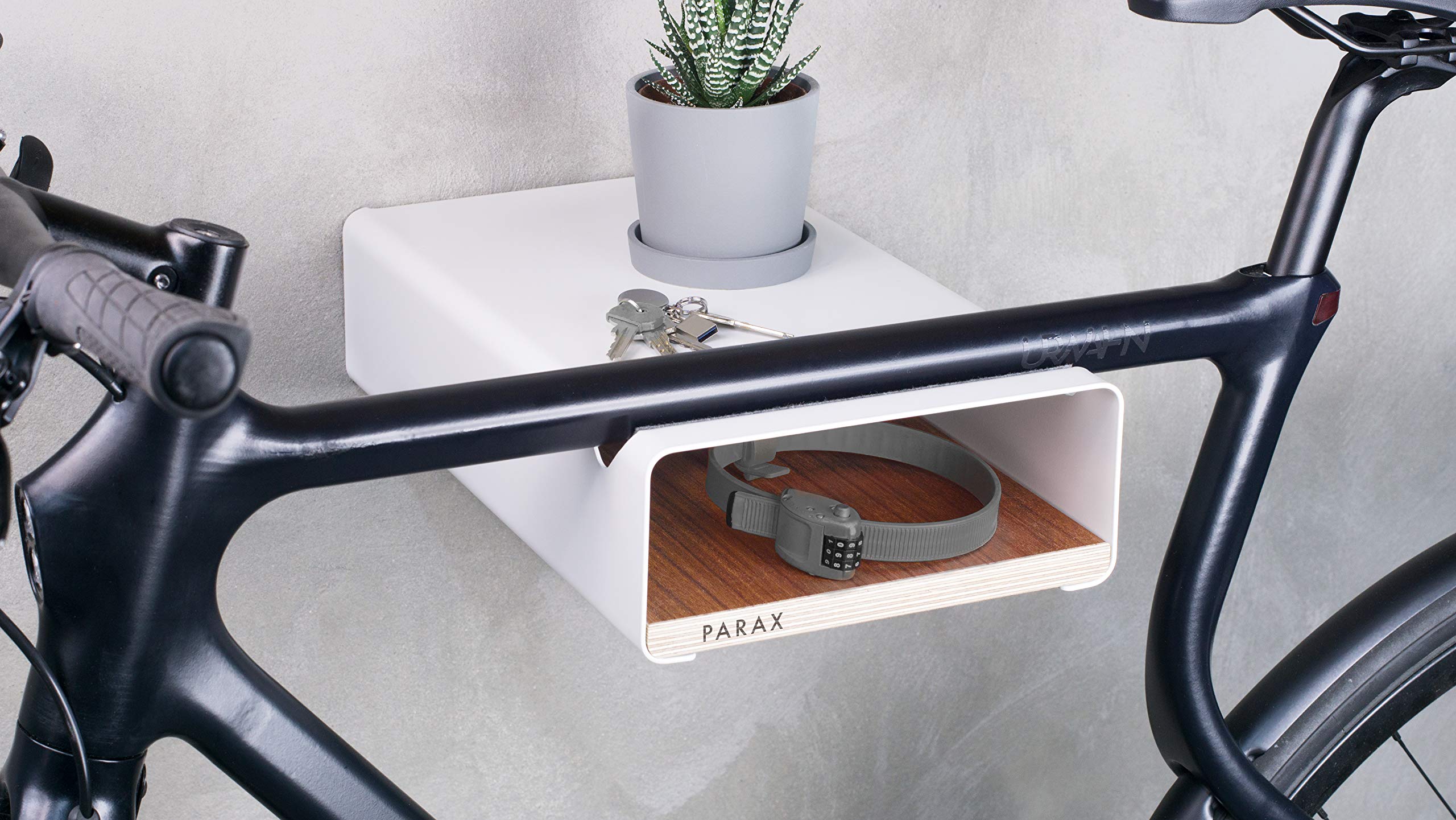 PARAX / Wall Mounted Bike Rack / Bicycle Wall Mount / Made in Germany