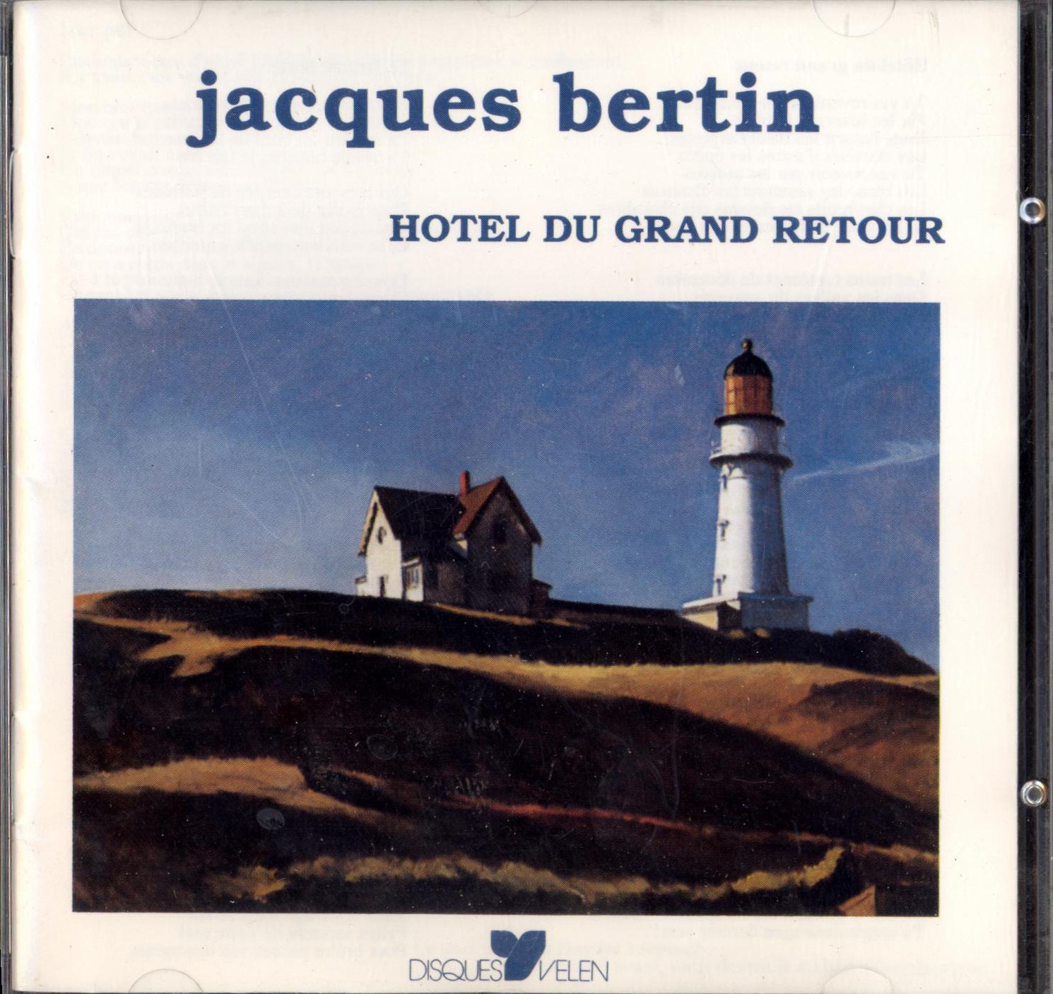 Hotel Du Grand Retour [Audio CD]