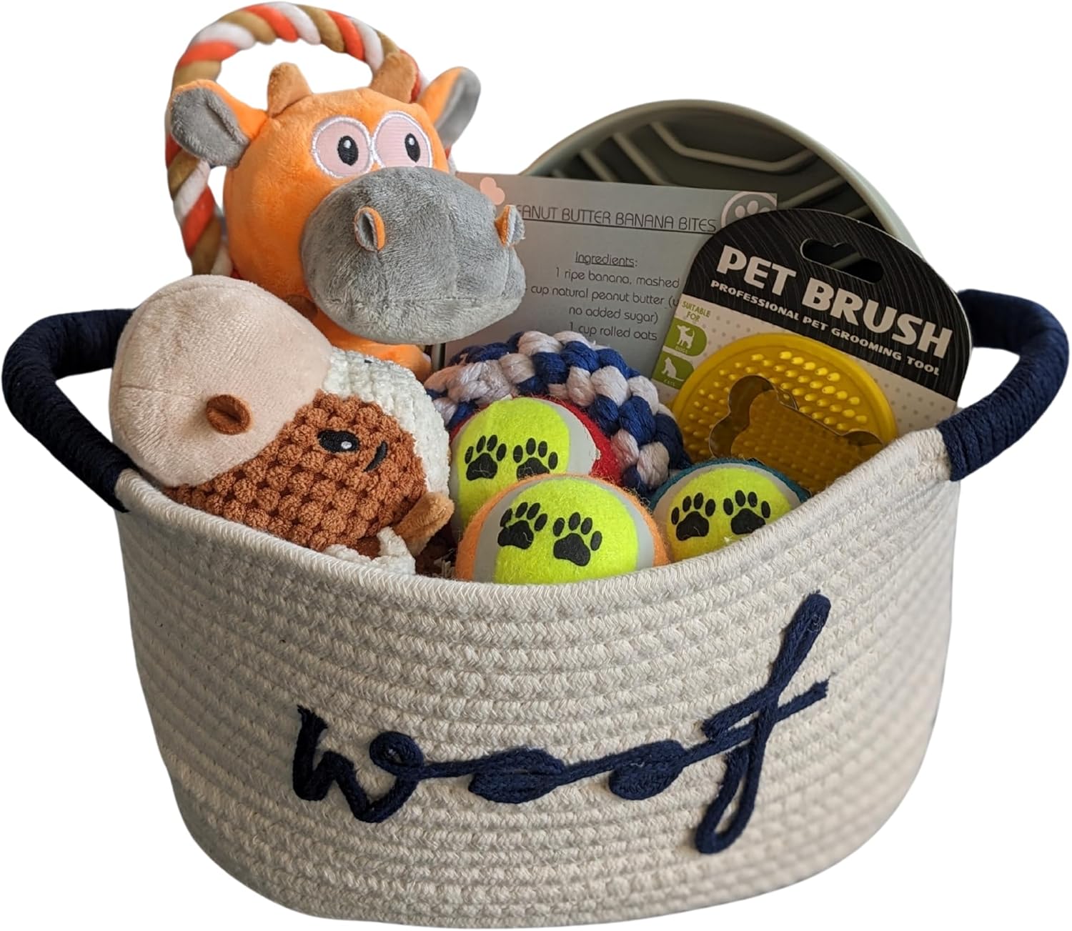 New Puppy Gift Basket Premium Puppy Starter Kit and Dog