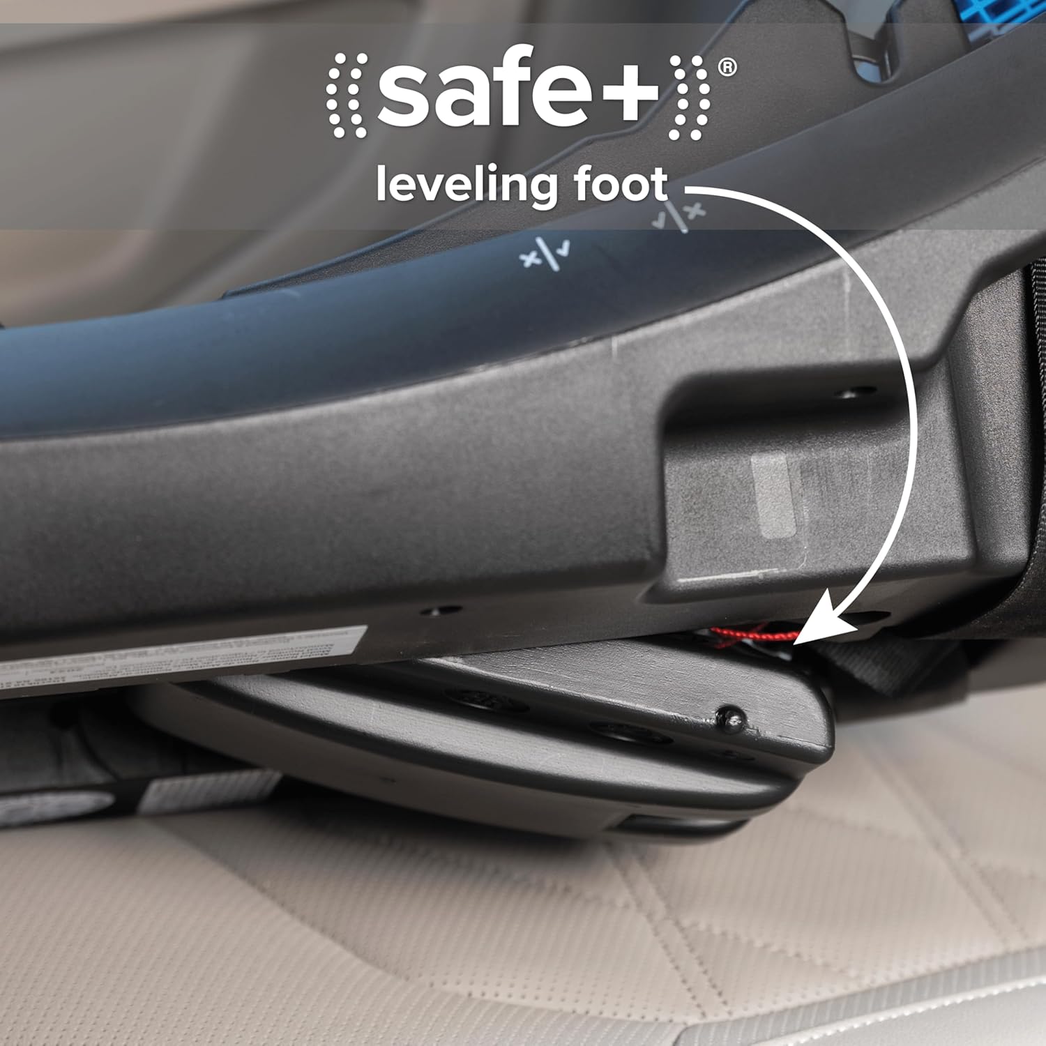 Diono LiteClik30 XT SafePlus Infant Carrier Infant Car Seat and Base, Rear-Facing for Infants 5-30lbs, SafePlus Engineering, with Infant Insert, UPF 50+ Sunshade (Black Storm) 9 81UryBeAwoL. AC SL1500